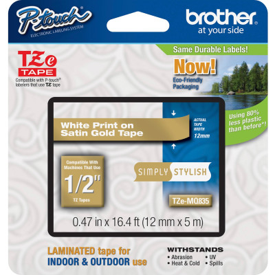 Brother TZEMQ835 Barcode Label