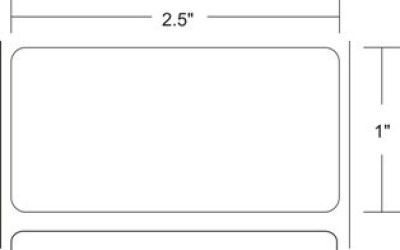 Honeywell Duratran II Barcode Label