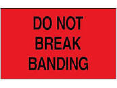 AirTrack® Do Not Barcode Label