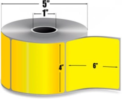 Zebra Z-Perform 2000D Floodcoated Barcode Label