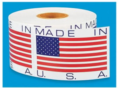 AirTrack® Made In Barcode Label