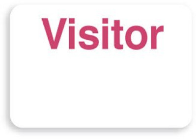 Brady Visitor Badges LITE Access Control Cards