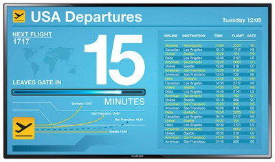 Samsung PE-C Series Digital Signage Display