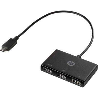 HP USB-C to USB-A Hub Computer Docking Station