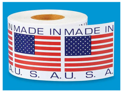 AirTrack® Made In Barcode Label