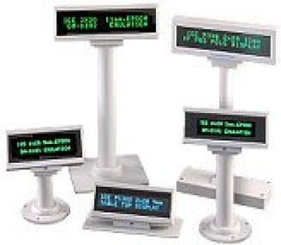 IEE Vacuum Flourescent Series Customer Display
