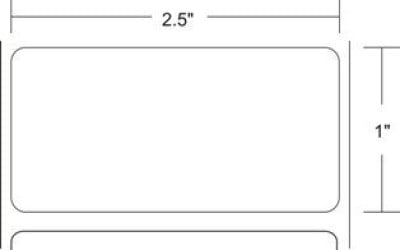 AirTrack® Premier Barcode Label