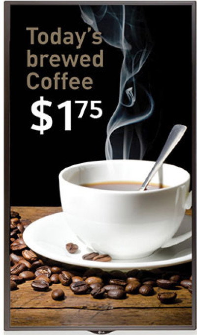 LG SE3B Edge-Lit LED IPS Digital Signage Display