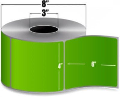 Zebra Z-Perform 2000T Floodcoated Barcode Label