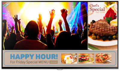 Samsung SMART Digital Signage Display