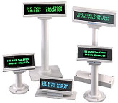 IEE Vacuum Flourescent Series Customer Display