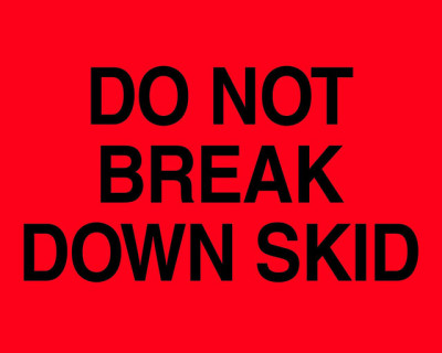 AirTrack® Do Not Barcode Label