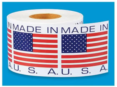 AirTrack® Made In Barcode Label