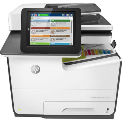 HP PageWide Enterprise Color 586f Multi-Function Printer