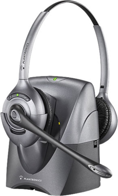 Plantronics CS361N Binaural SupraPlus Wireless Professional Headset System Noise-Canceling Telecommunication Equipment