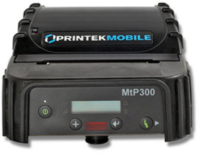 Printek MtP300 with MCR Portable Barcode Printer