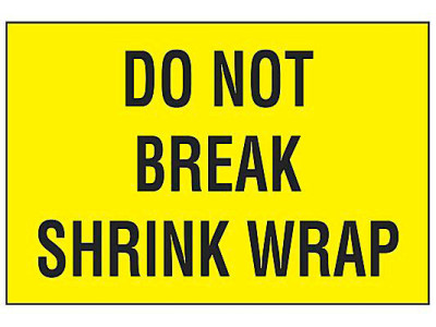 AirTrack® Do Not Barcode Label