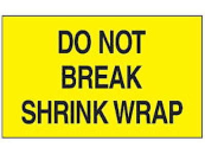 AirTrack® Do Not Barcode Label