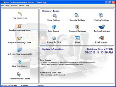 Aldelo Kitchen Display Server Software
