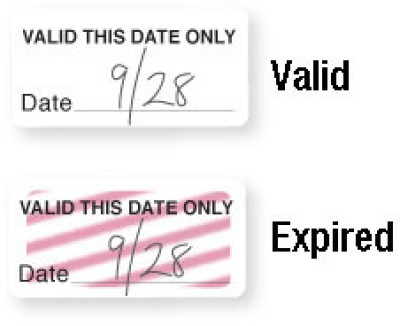 Brady Visitor Badges Access Control Cards