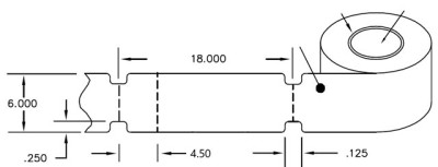 Honeywell 81001204 Barcode Label
