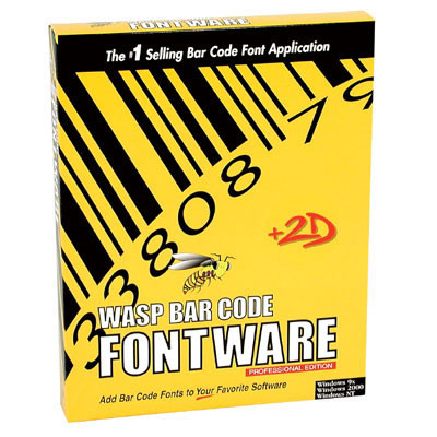 Wasp Bar Code FontWare Software