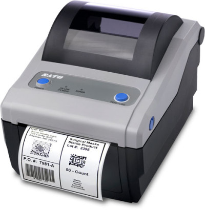 SATO CG412 Barcode Label Printer