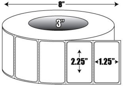 Zebra Z-Perform 2000D Barcode Label