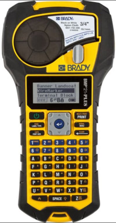Brady BMP21-PLUS Portable Barcode Printer
