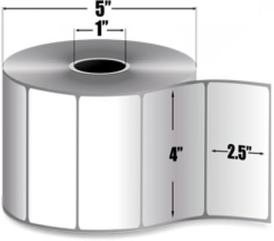 Honeywell Duratherm III Barcode Label