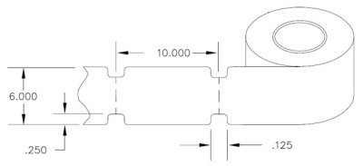 Honeywell 81001660 Barcode Label