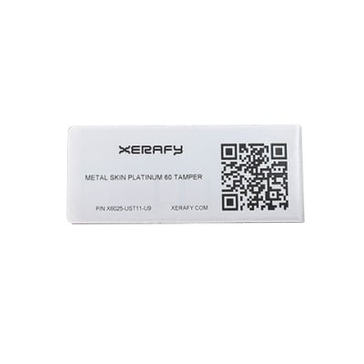 Xerafy Metal Skin Platinum 60 Tamper RFID Tag