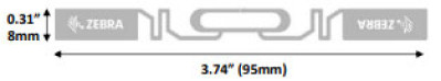 Zebra Z-Perform 1500T RFID Label