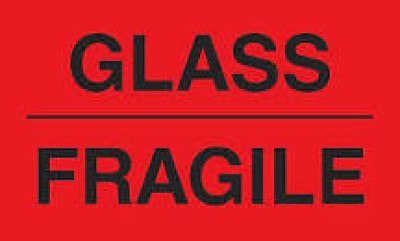 AirTrack® Fragile Shipping Labels