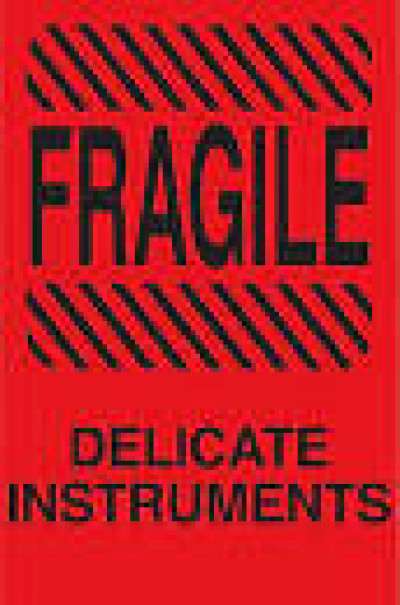 AirTrack® Fragile Shipping Labels