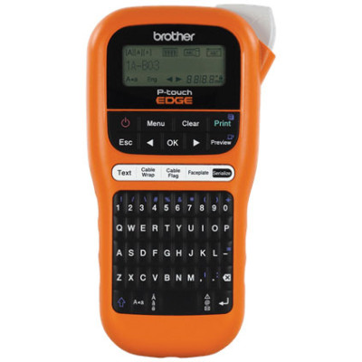 Brother P-touch EDGE Industrial Portable Barcode Printer