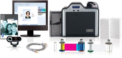 Fargo HDP5000 ID Card Printer System