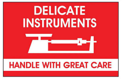 AirTrack® Fragile Shipping Labels
