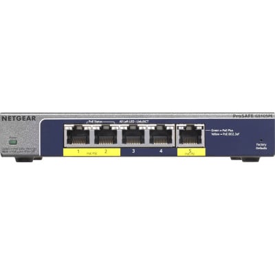 NETGEAR GS105PE-10000S Data Networking