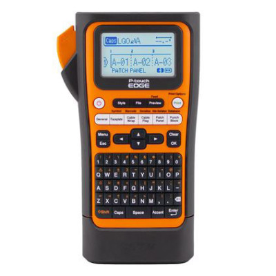 Brother P-touch EDGE Industrial Portable Barcode Printer