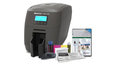 AlphaCard Pro 750 ID Card Printer Bundle
