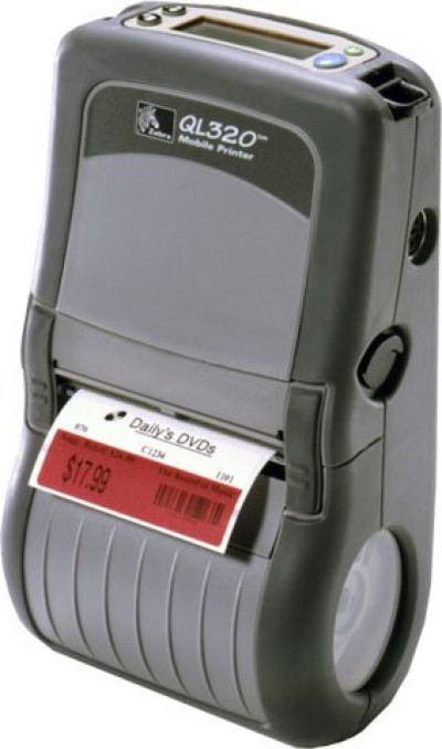 Zebra QL320 Portable Barcode Printer