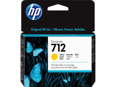 HP 712 29-ml Yellow DesignJet Ink Cartridge InkJet Cartridge