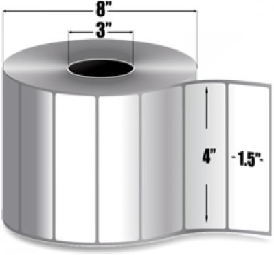 Zebra Z-Select 4000T Barcode Label