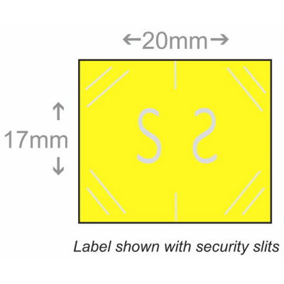 BCI Price Marking Label Labels