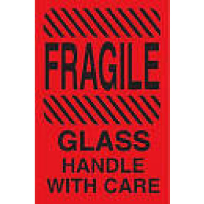 AirTrack® Fragile Shipping Labels