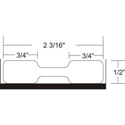 Zebra 8000D Jewelry Barcode Label