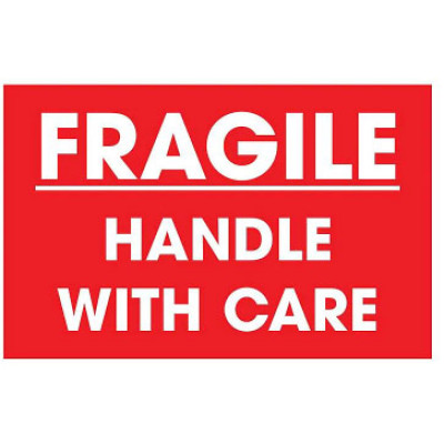 AirTrack® Fragile Shipping Labels