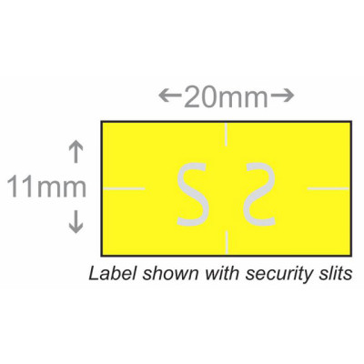 BCI Price Marking Label Labels