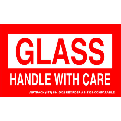 AirTrack® Fragile Shipping Labels Shipping Labels